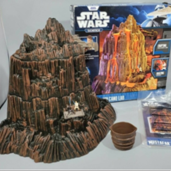 NWT Uncle Milton Star Wars Erupting Mustafar Volcano Kit - Picture 7 of 7